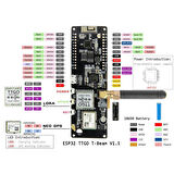 TTGO T-Beam V1.1 ESP32 LoRa WiFi Bluetooth 433MHz NEO-6M Geliştirme Kartı