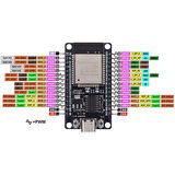 ESP-WROOM-32 WiFi Bluetooth Geliştirme Kartı (CH340 Chip - 30 Pin)