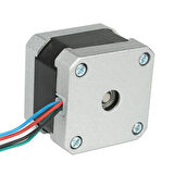 NEMA17 JK42HS34-1304A-01F D Shaft 42BYG Step Motor 1.3A - 34mm