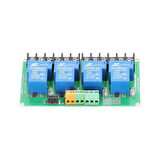 4 Kanal 5V DC 30A Yüksek ve Düşük Tetiklemeli Optokuplör Röle Modülü