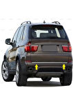 Bmw X5 Uyumlu Krom Bagaj Alt Çıtası 2006-2013 Paslanmaz Çelik