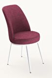 Rovena Bade Beyaz Mermer 70x114 Açılabilir Mdf Mutfak Masası Takımı 4 Adet Sandalye