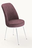 Rovena Bade Beyaz Mermer 70x114 Açılabilir Mdf Mutfak Masası Takımı 6 Adet Sandalye