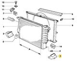 BMW E38 VE E39 RADYATÖR BRAKETİ SOL 17111737706