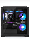 NEXOR Titan 3X RGB Fan Temperli Cam USB 3.0 Akvaryum Oyuncu Bilgisayar Kasası