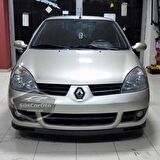 Renault Clio 2 Symbol Hb&Sedan 1998-2008 Uyumlu Üniversal Laguna Lip Esnek Ön Lip 2 Parça Tampon Altı Dil Karlık Ön Ek