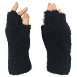 Kışlık Yumuşak Dokulu Parmaksız Kesik Yarım Parmak  Peluş Rahat Kullanım Eldiven Glove