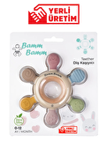 Silikon Bebek Diş Kaşıyıcı Hafif ve Rahat Kavranır