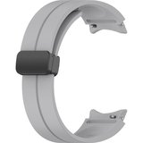 Gpack Samsung Galaxy Watch 6 uyumlu Classic 47mm Kordon Silikon Mıknatıslı Ayarlanabilir HS19