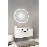 ORİZ 80 CM BANYO DOLABI BEYAZ  BOY DOLAP HARİÇ 