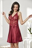 Saten Dantelli Gecelik - 850
