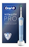 Oral-B D103 Vitality Pro Cross Action Mavi Şarjlı Diş Fırçası