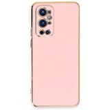 Gpack OnePlus 9 Pro Kılıf Bark Silikon Renkli Kenarları Parlak
