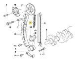 BMW E34 E36 E46 VE Z3 M43 MOTOR EKSANTRİK ZİNCİRİ 1734392