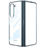 Gpack Samsung Galaxy Z Fold 5 Kılıf Kıpta Camlı Full Kapak