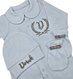 İsimli Hastane Çıkışı 3 lü Set Bej