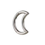 Ay Kilitli Çelik Halka Piercing
