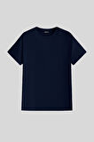 Erkek %100 Pamuk Slim Fit Dar Kesim Bisiklet Yaka BasicTişört BASIC-TSHIRT