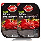 Dana Pastırma I Çemeni Sıyrılmış I Dilimli I 70g 2'li Paket