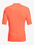 Quiksilver All Time UV Korumalı Kısa Kollu Yetişkin Mayosu EQYWR03358-Coral
