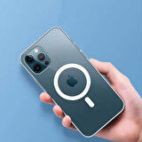 Gpack Apple iPhone 15 Pro Kılıf Wireless Tacsafe Antishock Ultra Koruma Sert Kapak