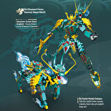 Sembo Block Mystic Armor Çin Ejderi Figür Yapı Bloğu Seti 478 Parça