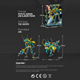 Sembo Block Mystic Armor Çin Ejderi Figür Yapı Bloğu Seti 478 Parça