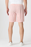 Erkek Raht Kesim Şort Pembe