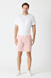 Erkek Raht Kesim Şort Pembe