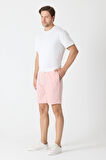 Erkek Raht Kesim Şort Pembe