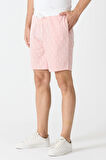 Erkek Raht Kesim Şort Pembe