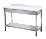 Pimak Mermer Tablalı Tezgah - Taban Raflı120 x 60 x 85 (cm)