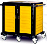 Gastrolley İkili Gn Küvet Taşıma Arabası 75 (2 Yanı+ Arka Kapalı)