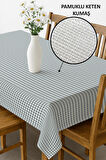 Şık Dokulu Leke Tutmaz Masa Örtüsü MSRT017