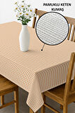 Şık Dokulu Leke Tutmaz Masa Örtüsü MSRT018
