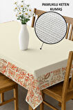 Şık Dokulu Leke Tutmaz Masa Örtüsü MSRT002