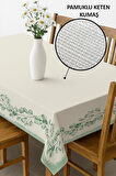 Şık Dokulu Leke Tutmaz Masa Örtüsü MSRT005