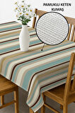 Şık Dokulu Leke Tutmaz Masa Örtüsü MSRT012
