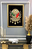 Dijital Kumaş Baskılı Dekoratif Çerçeveli Tablo TBL0003