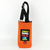 Woodycord 1 Litrelik Matara Kılıfı Su Şişesi Taşıma Çantası Water Bottle Bag