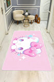  Parlak Kadife Kumaş Dijital Baskı Dot Kaymaz Tabanlı Çocuk ve Genç Odası Halısı H0601