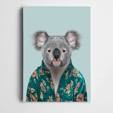 Gömlekli Koala Kanvas Tablo