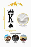 Dijital Baskı Plaj Deniz Havlusu King Desenli Peştamal HVL0100