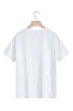 Unisex MİNİCİK KALPLER Baskılı Oversize Tshırt