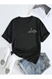 Unisex SEVİMLİ DİNOZOR Baskılı Oversize Tshırt