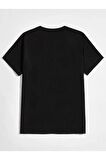 Unisex SEVİMLİ DİNOZOR Baskılı Oversize Tshırt