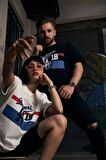 Unisex La Dodgers Baskılı Oversize Tshirt