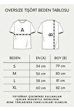 Unisex Pembe California Oversize Tshirt