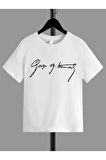 Rahat Kalıp Pamuklu Baskılı Çocuk T-shirt