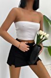 Kaşkorse Fitilli Crop Straplez
